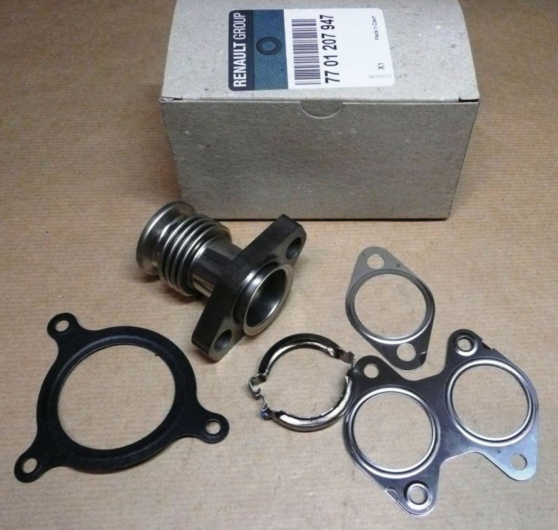 Original  Joints de soupape EGR complets Renault 1.9DCI Renault Master II, Renault Trafic II, Renault Laguna II ,  7701207947