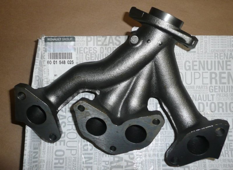 Original  Collecteur d'échappement Renault Clio II 1.4/1.6 Renault Kangoo I,II,Mégane,Scénic,19,Dacia Dokker,Logan I,II,Sandero I,II ,  6001548025