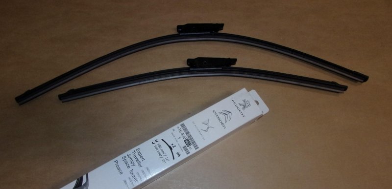 Original  Balais d'essuie-glace Citroën Nemo, Peugeot Bipper/Tepee 650/400mm plats Citroën Jumpy IV, Spacetourer, Peugeot Expert IV, Traveller ,  1643098080