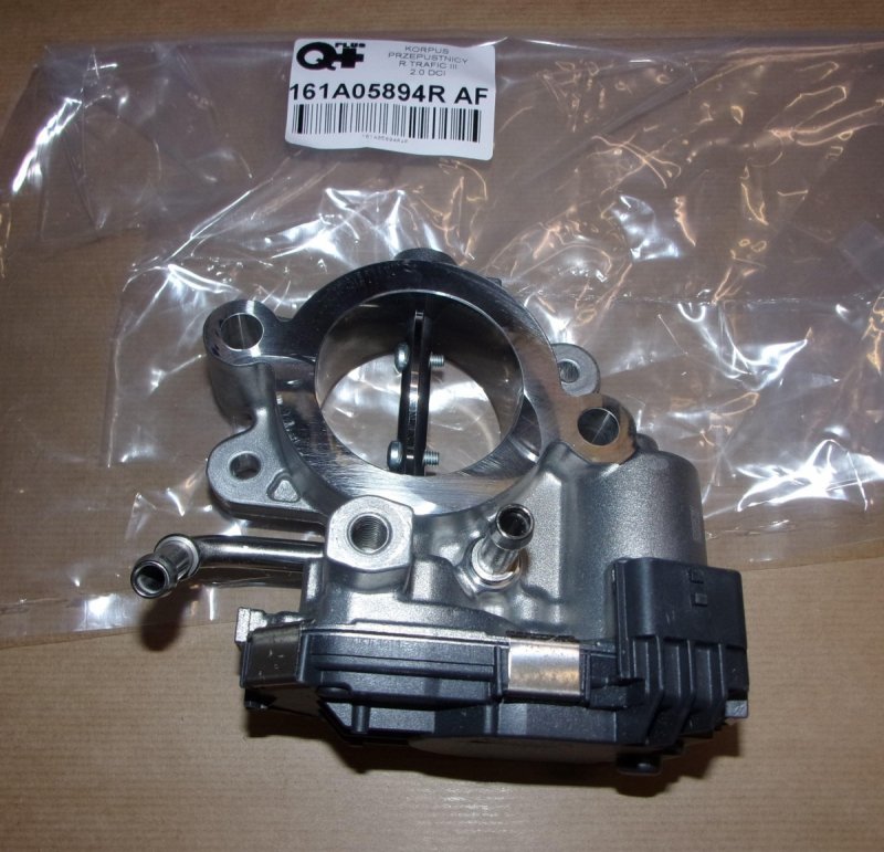 Corps de papillon Renault Trafic III 2.0DCI, 161A05894R, 