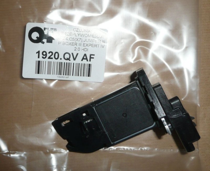 Capteur de débitmètre Citroën C4, Peugeot 308 2.0 HDI, 1920.QV, 1920QV