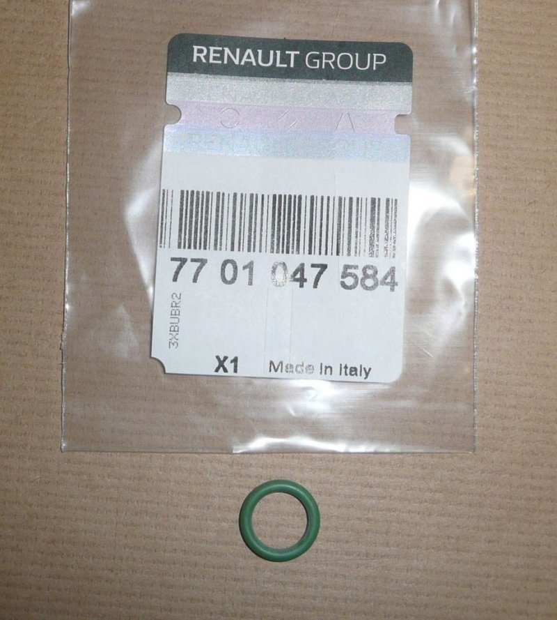 Original  Joint de la boule de régulation de pression de la boîte Renault Master II ,  7701047584