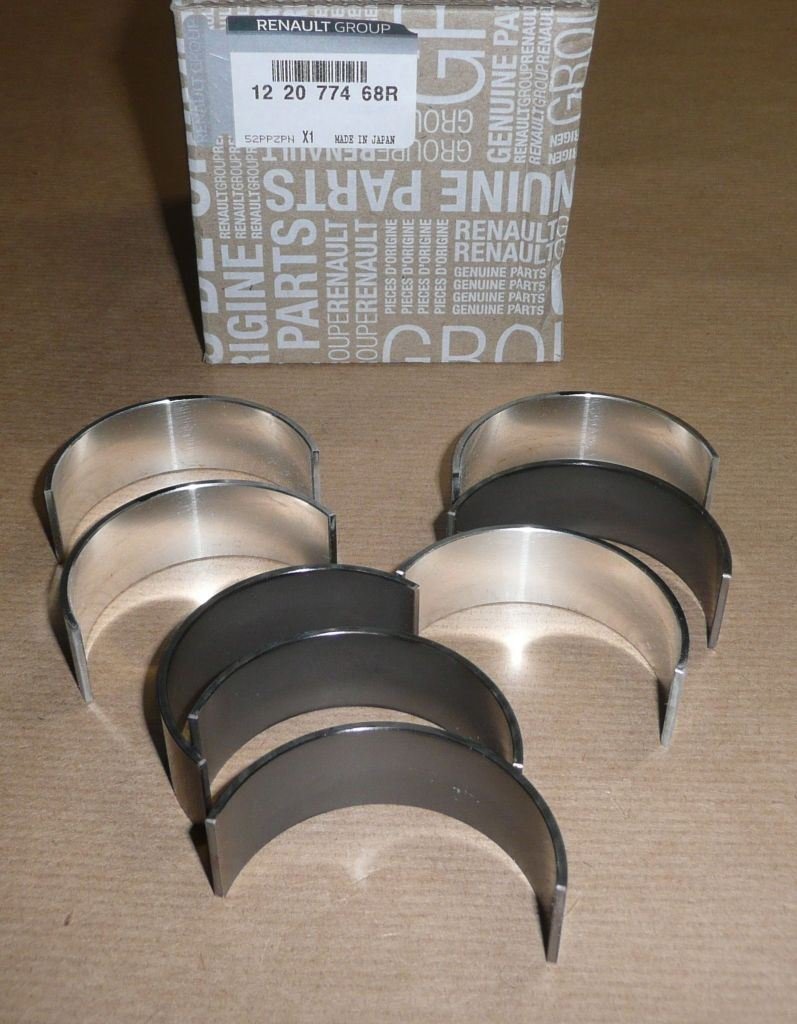 Jeu de coussinets de bielle complet Renault Master III noir, 122077468R, 