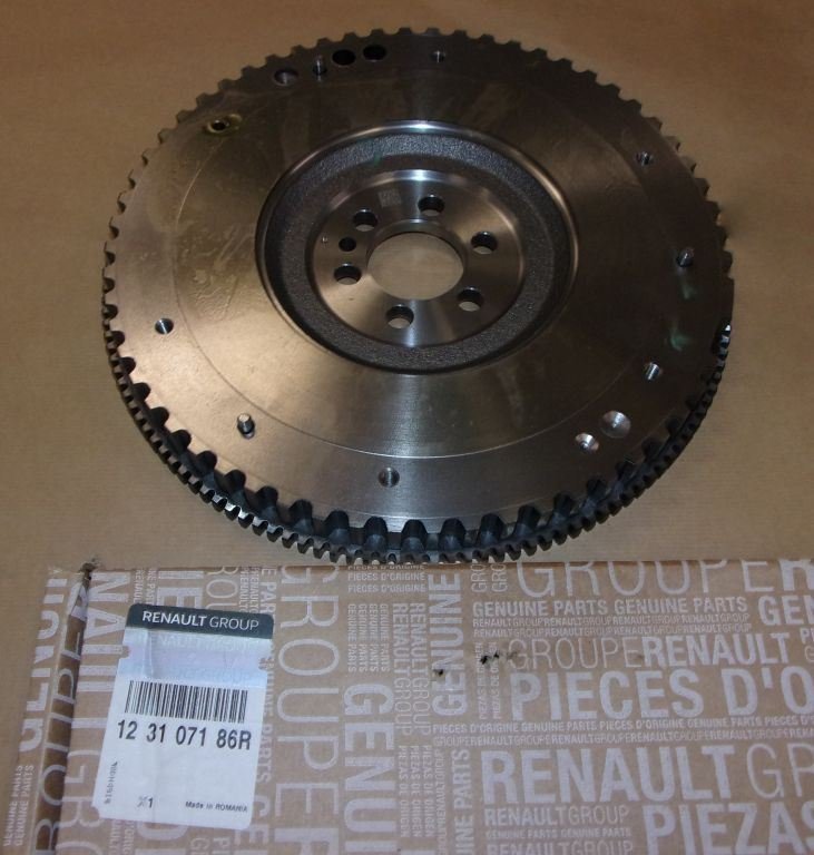 Volant moteur Renault Clio IV 0.9TCE, 123107186R, 