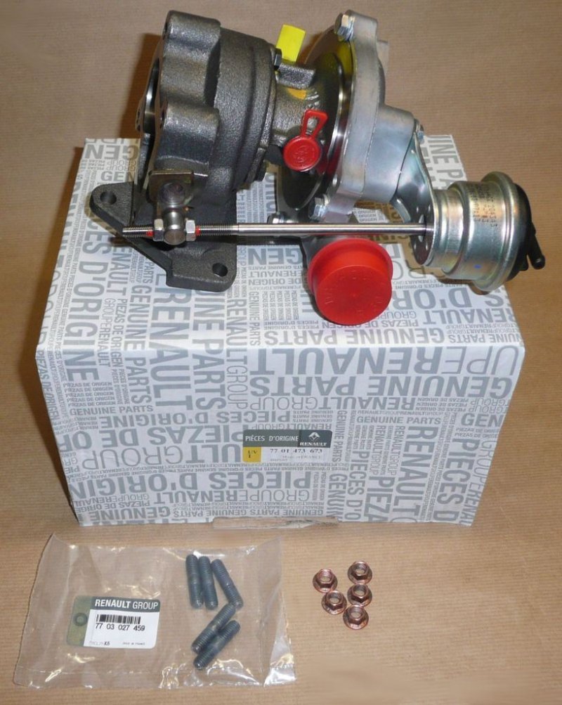 Original  Turbocompresseur Renault 1.5dci 82ch Renault Clio II, Renault Kangoo, Renault Mégane II, Renault Scénic II, Renault Thalia ,  7701473673
