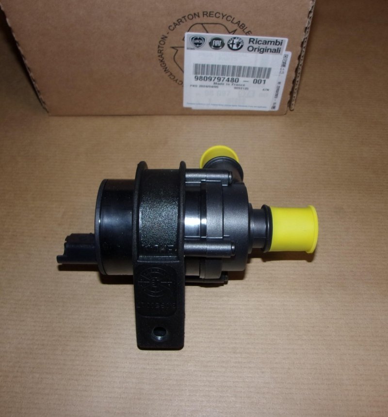 Pompe à eau Citroën Jumper III 2.0HDI, 9809797480, 9809797480,