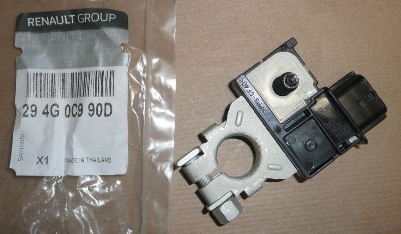 Batteriepolklemme haut capteur de masse pour Renault Kadjar Megane IV, 250820605R, 294G000Q0B, 295C35792R