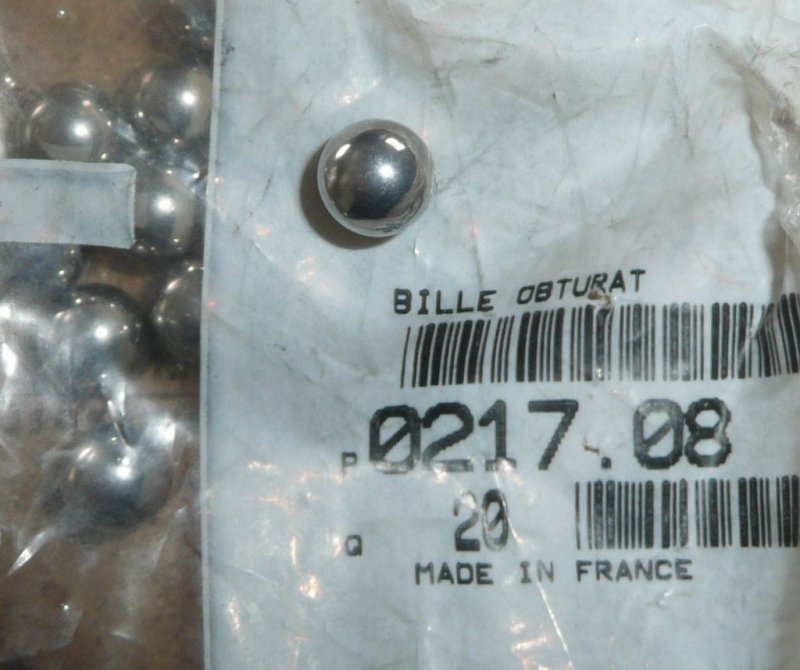 Bouchon de bloc moteur Citroën Berlingo III, 0217.08, 021708