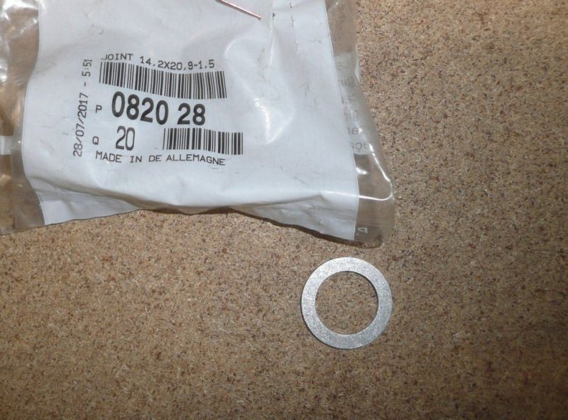Joint du tendeur de distribution Citroën C3 Picasso, 0820.28, 082028