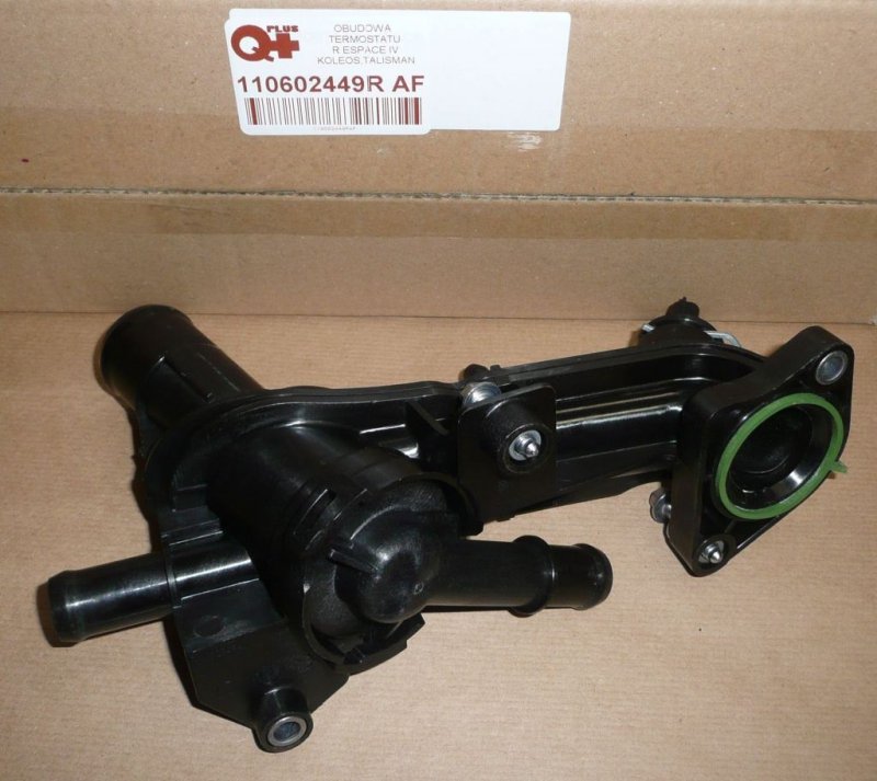 Boîtier de thermostat Renault Koleos, Espace IV, 110602449R, 