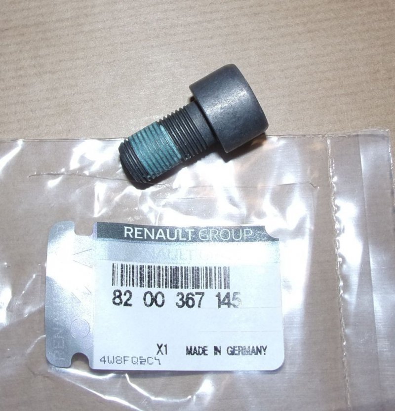 Boulon de volant bimasse Renault Trafic II, III, Renault Alaskan, Renault Espace IV, V, Renault Koleos I, II, Renault Laguna II, III, Renault Latitude, Renault Master III, Renault Megane II, III, Renault Scenic III, Renault Talisman, Renault Vel Satis 