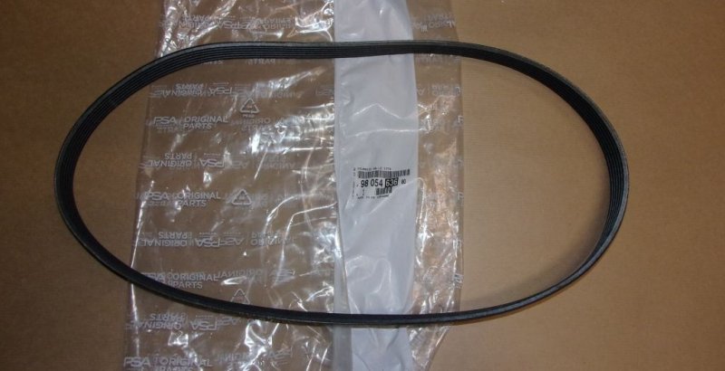 Courroie trapézoïdale 6PK1073, 9805463680, 9805463680, 