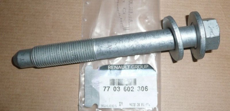 Original  Boulon de bras oscillant Renault Master III , 7703602306