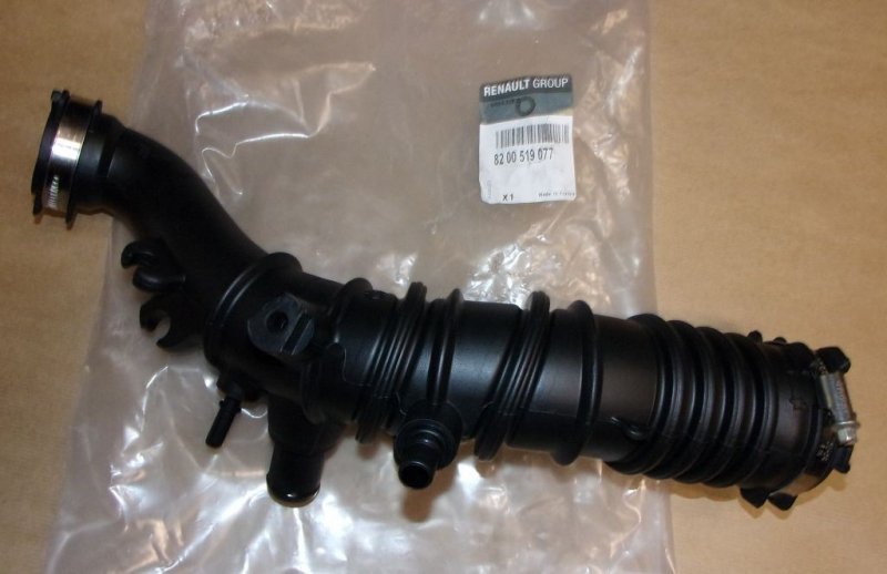 Original  Conduit d'admission Renault Clio III 1.2TCER Modus , 8200519077