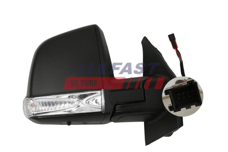 RETROVISEUR EXTÉRIEUR FIAT DOBLO 09> ÉLECTRIQUE DROIT CHAUFFÉ+CAPTEUR COMBI / PANORAMA 8 PIN