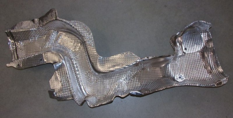 Protection du système d'échappement Citroën C3 II, 9805536280, 9805536280, 