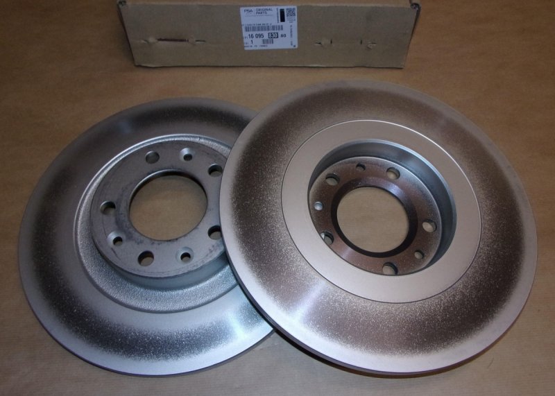 DISQUE de frein Citroën C4 PICASSO DEUXIÈME GÉNÉRATION, JUMPY QUATRIÈME GÉNÉRATION ARRIÈRE DROIT 5008 DEUXIÈME GÉNÉRATION 2 PIÈCES ,  1609583080