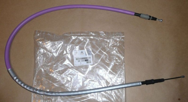 Câble de frein à main Citroën C8, 9809533380, 9809533380, 