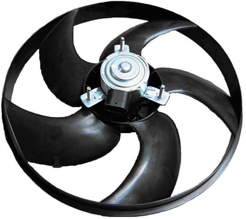 Ventilateur complet Peugeot 206 1.1, 1.4 essence climatisation., 1253.83, 125383
