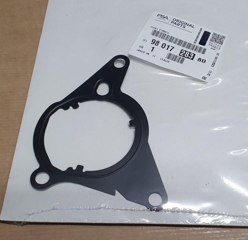   Joint de pompe à vide Citroën 208 II 1.2THP, 9801728380, 9801728380, 