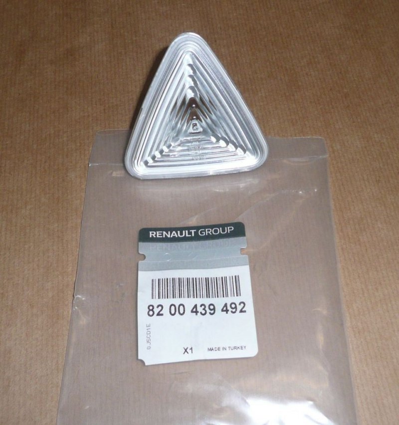 Original  Voyant de clignotant Renault Kangoo II blanc , 8200439492