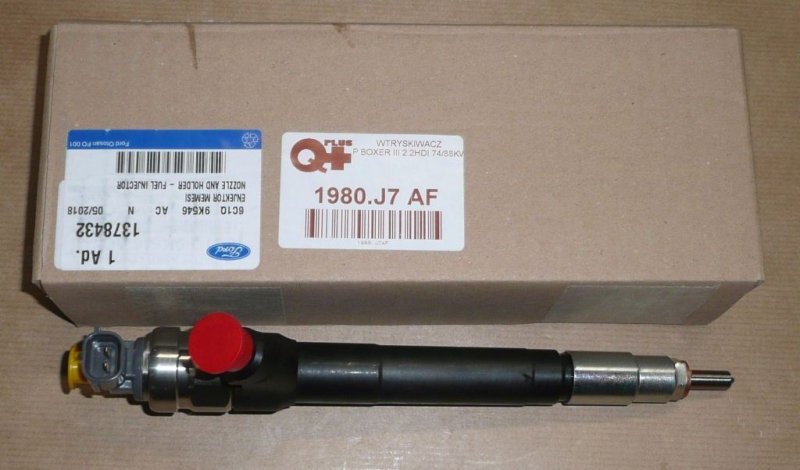 Injecteur Peugeot Boxer III 2.2 HDI 74/88 kW, 1980.J7, 1980J7