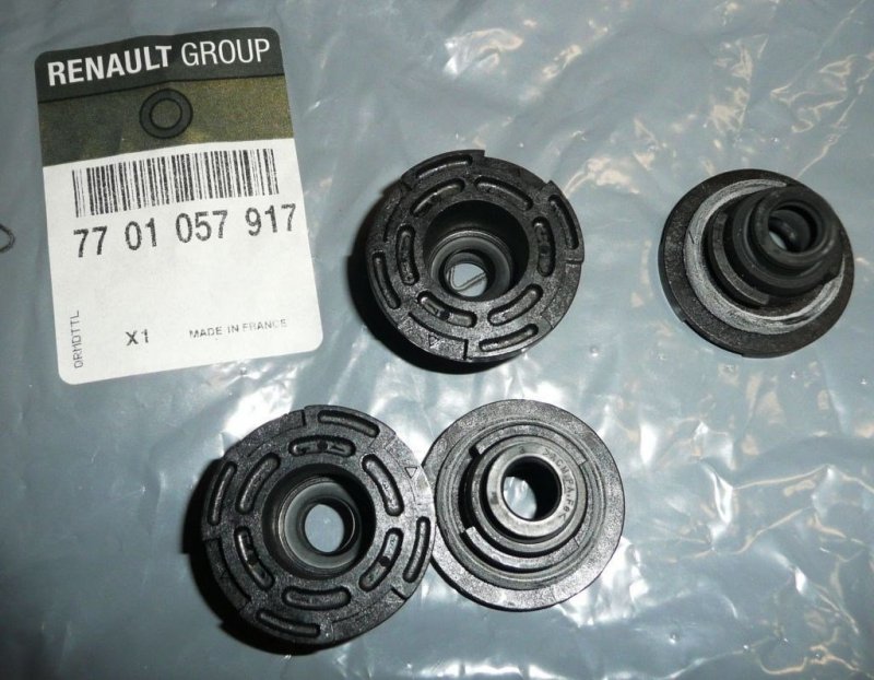 Original Glühkerzendichtungssatz Renault 2.0 2.5 3.0 dci , 7701057917 , 13276DB000