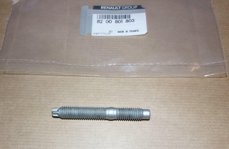 Original  Boulon du collecteur d'échappement Renault Master III Renault Trafic III 2.3DCI , 8200801803
