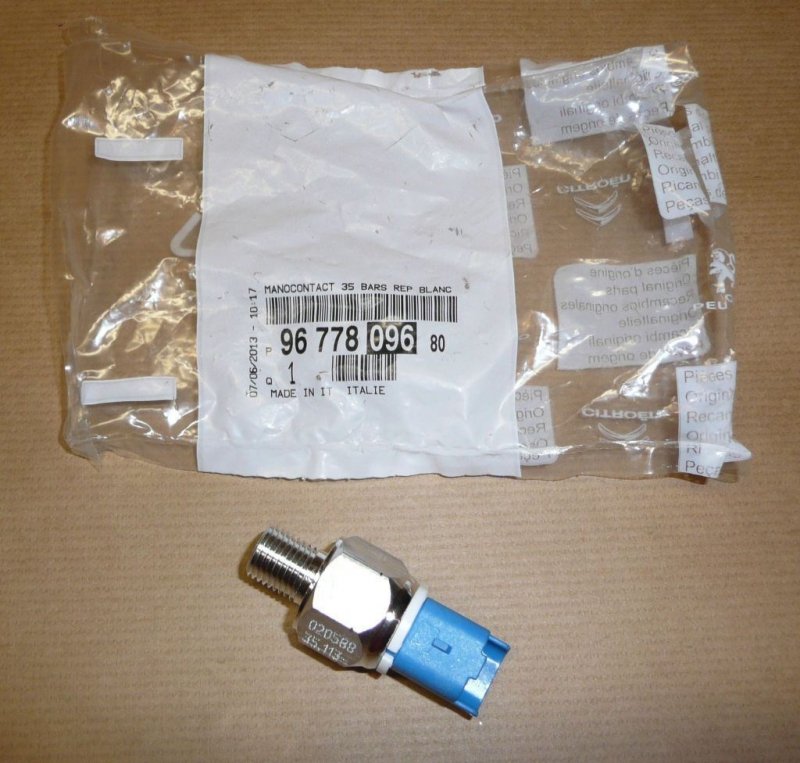 Capteur de pression d'assistance Citroën Berlingo, Citroën C4, Peugeot 206, 9677809680, 9677809680, 