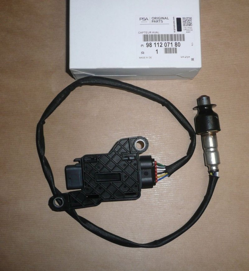 Original SONDE LAMBDE NOX CAPTEUR PEUGEOT 208 II 3008 308 II 5008 508 II PARTNER 1.6 hdi , 9811207180