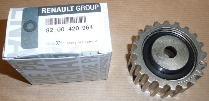 Original  Rouleau de distribution Renault Clio II 1.9D/DTI diam. 59mm/25mm/20d Kangoo, Laguna, Megane, Scenic, Trafic, Master II , 8200420964