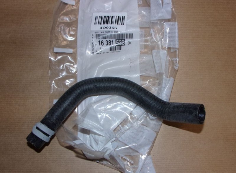 Original  Conduit EGR Peugeot 308,508 1.5Blue HDI ,  1638153380