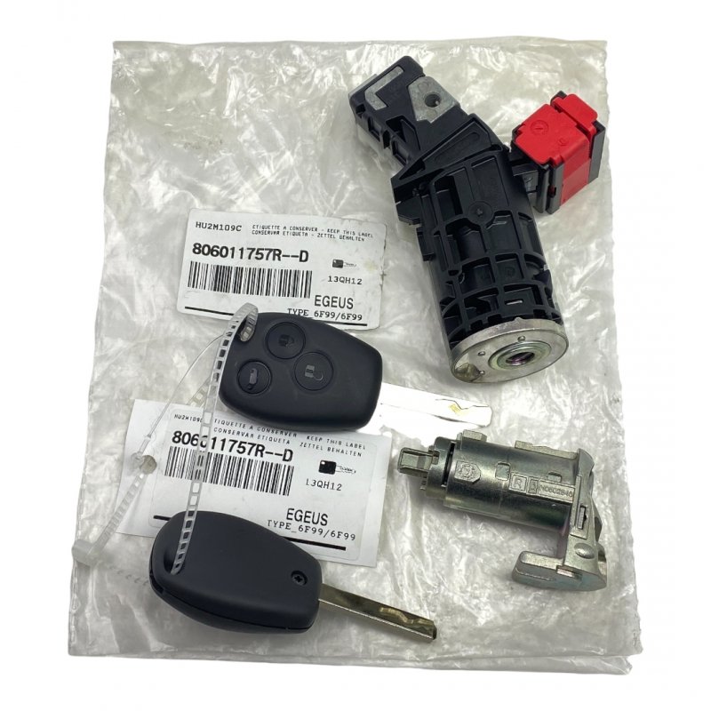 d’origine Contacteur de démarrage , 2 clés, barillet de serrure Trafic III Master III Kangoo II Clio III modus , 806011757R