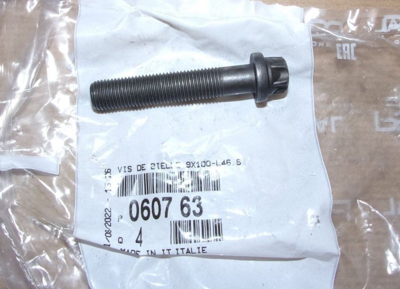 Boulon de bielle Citroën Jumper III 2.2 HDI, 0607.63, 060763