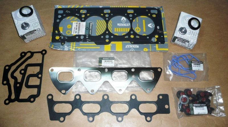 Original  Joints de moteur Renault Laguna I,II 1.6 16V Renault Mégane I,II,III,Modus,Fluence,Clio II,III,Kangoo II,Thalia ,  7701471886