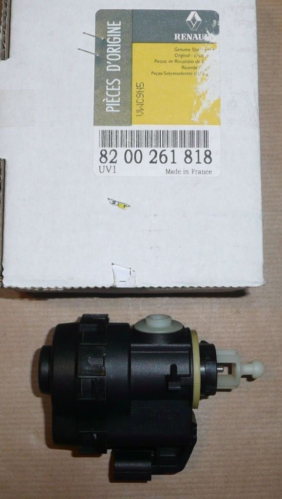Original  Moteur de réglage des phares Renault Megane II , 8200261818
