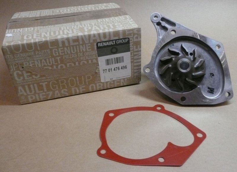 Original  Pompe à eau Renault Clio III 1.5 TD |}00 Mégane 1.5 DCI ,  7701476496