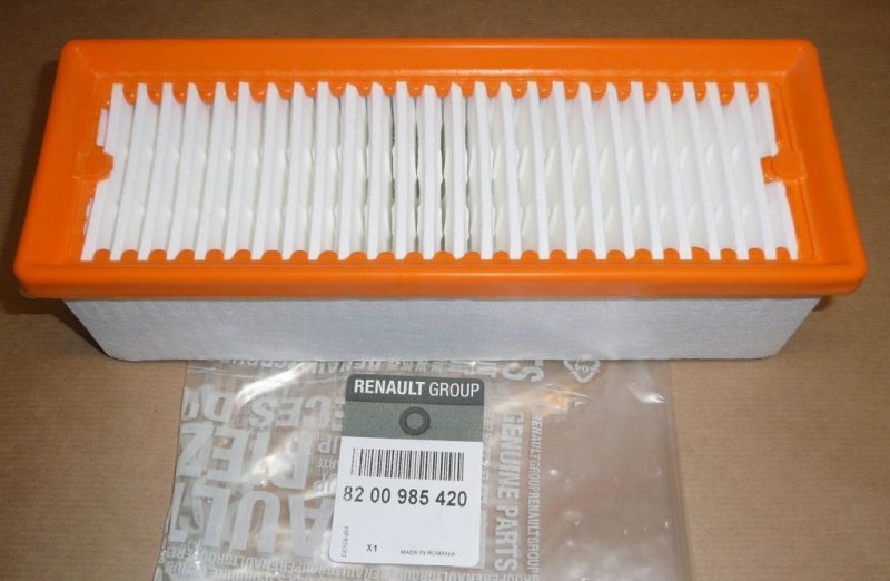 Original  Filtre à air Dacia Duster, Sandero 1.5 dCi K9K , 8200985420