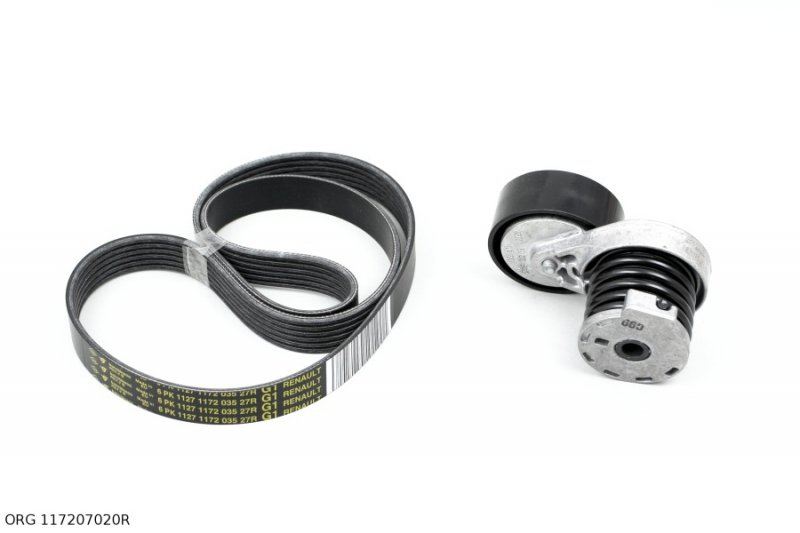 Original  TENDEUR DE COURROIE Renault 1.4-1.6/1.5DCI 08- COMPLET 6PK1127, 117207020R