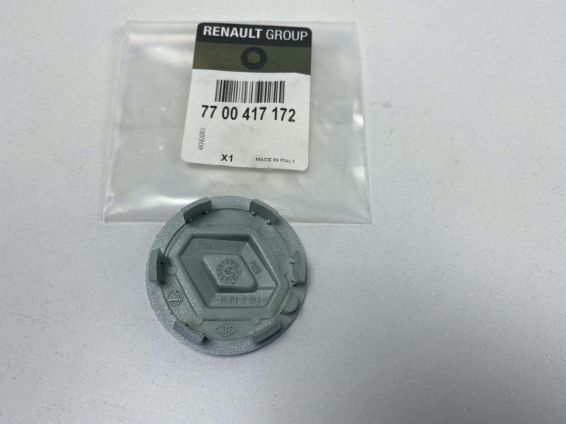 Original bouchon de roue 55 mm pour jante en aluminium Renault, 7700417172