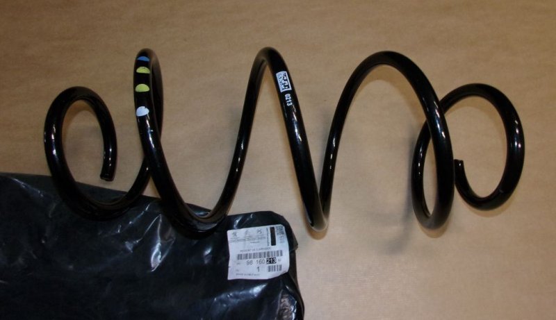 Ressort Citroën DS7 Crossback avant, 9816021380, 9816021380, 