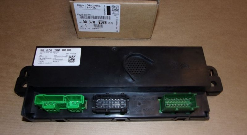 Commande de porte coulissante Peugeot Expert IV, 9837810280, 9837810280, 