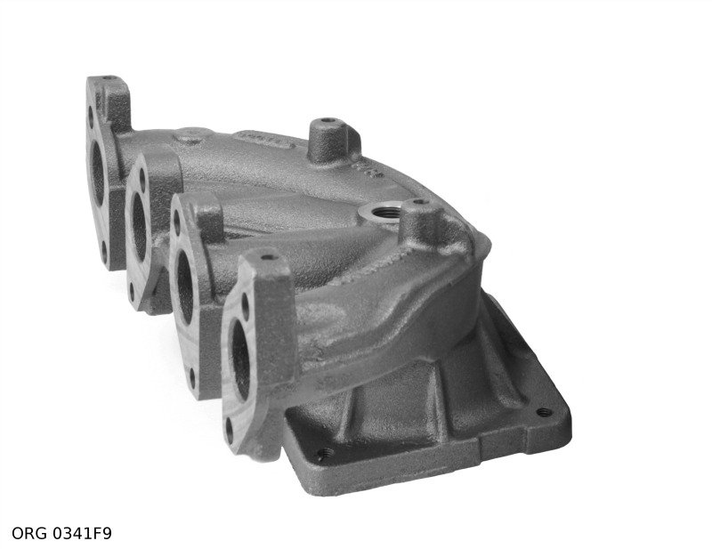 Collecteur d'échappement Citroën Peugeot C2 C3 206 207 1.1-1.6 8v 0341f9 9636962310, 0341.f9, 0341f9