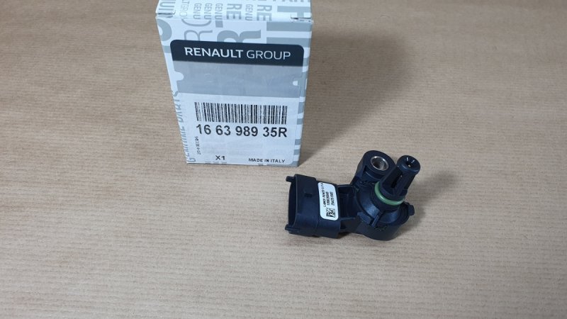 Capteur de pression et température de gaz d'origine Renault Clio IV V 1.0 TCe, 166398935R