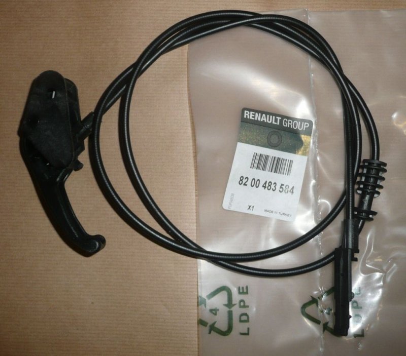 Original  Câble de capot Renault Scenic II , 8200483584