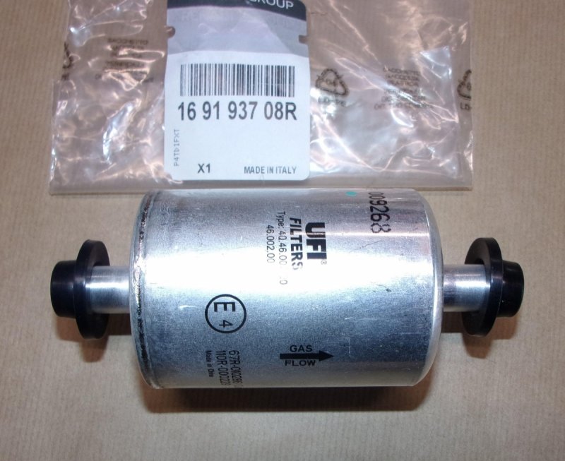 Filtre GPL Renault Clio II, III, IV, Modus, 169193708R, 