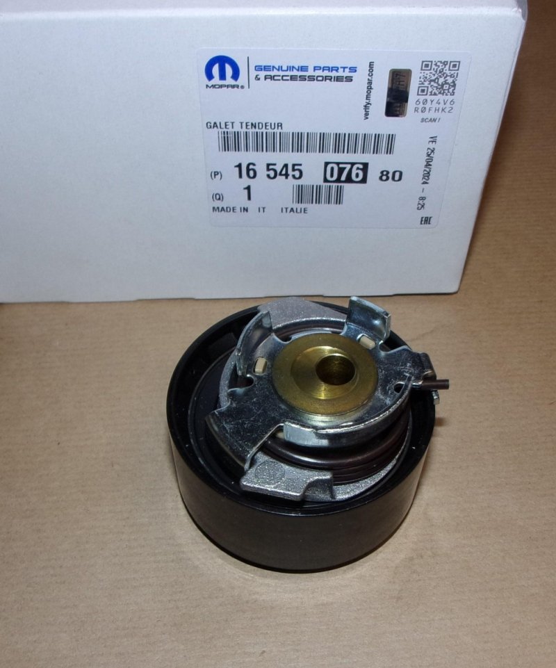 Original  Rouleau tendeur de courroie de distribution Citroën C3, Peugeot 308 1.2 VTi ,  1654507680