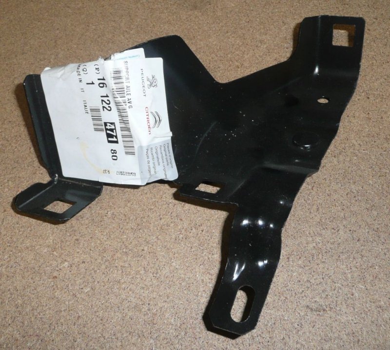 SUPPORT D'AILE Citroën Jumper TROISIÈME AVANT GAUCHE ,  1612247180