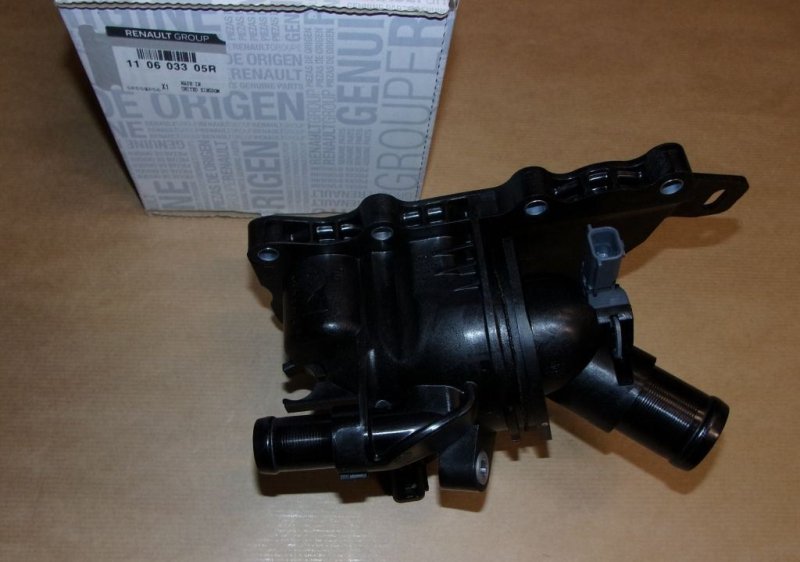 Boîtier de thermostat Renault Captur 1.3TCE, 110603305R, 