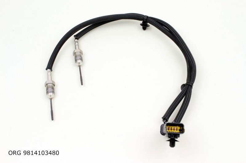 Capteur de température d'échappement d'origine Citroën Peugeot 2.0-2.2 BlueHDi, 9814103480